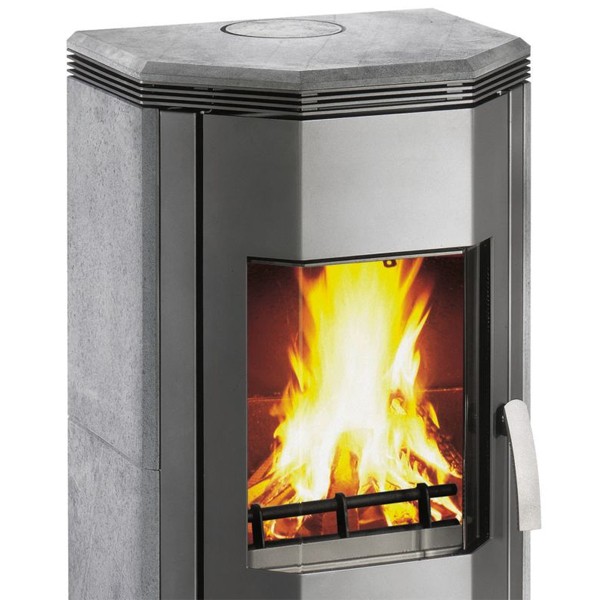 Wamsler Kaminofen "Prisma" grau Naturstein, KF 101-83 PSF