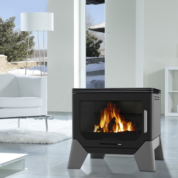 Wamsler Kaminofen "W-Box schwarz / grau, KF 113-10 W-Box