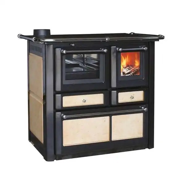 Wamsler Holzherd K 85 F mit Fenster antik Rauchrohranschluß links, K 85 