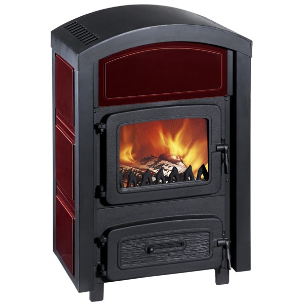 Wamsler Stubenofen Keramik bordeaux 6 KW