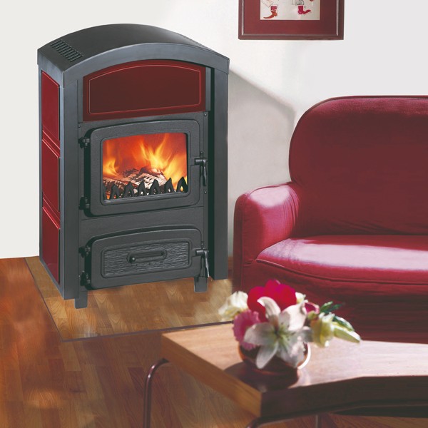 Wamsler Stubenofen Keramik bordeaux 6 KW