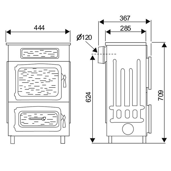 Wamsler Werkstattofen WO 109-6 A, WO 109-6