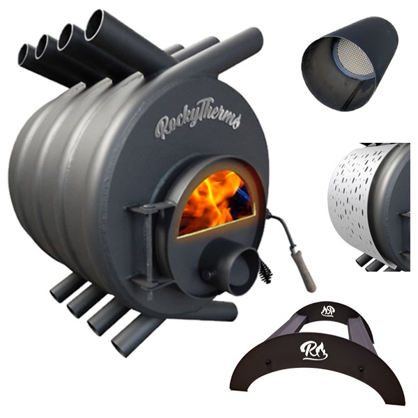 Warmluftofen Rockytherm 17kW Werkstattofen inkl. Kat. Auswahlset