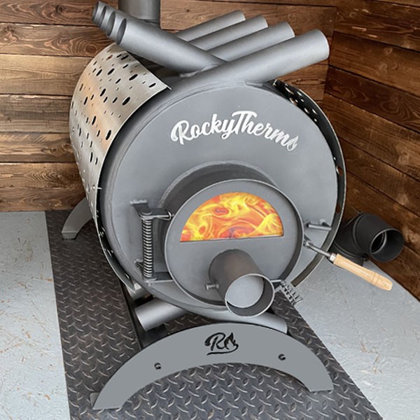 Warmluftofen Rockytherm 6kW Werkstattofen inkl. Kat. Auswahlset