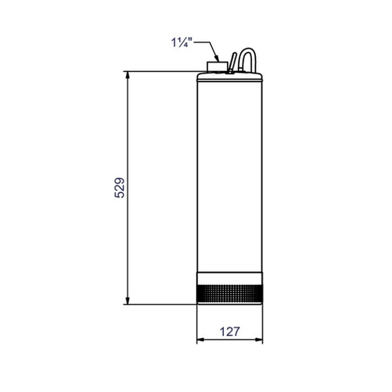 Zehnder Aqua 5/60M, 230 V, 5" Unterwassermotorpumpe
aus Edelstahl,Druckabgang
1 1/4" IG, mit 20m Netzkabel,
wassergekühlter Motor, elektrisch
fertig verdrahtet