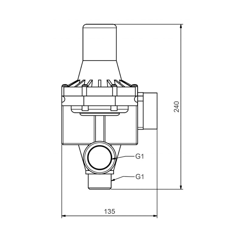 Zehnder Schaltautomat Kit02-4 pro, Ausführung
wie oben, Einschaltdruck
2,4 bar.