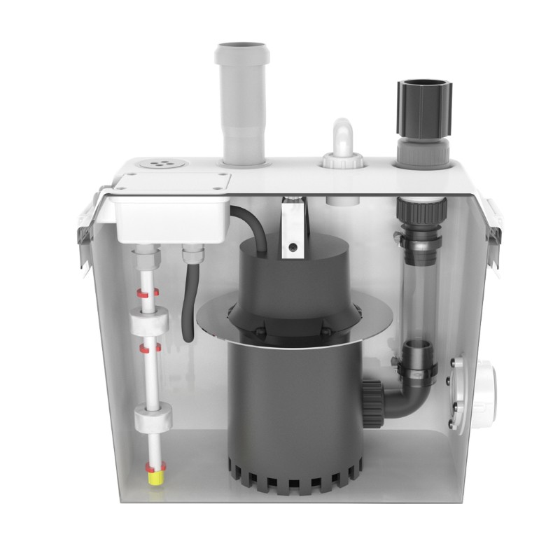 Schmutzwasser-Hebeanlage SWH 100 Überflur,  8,0 m³/h, Betriebstemperatur 40°C