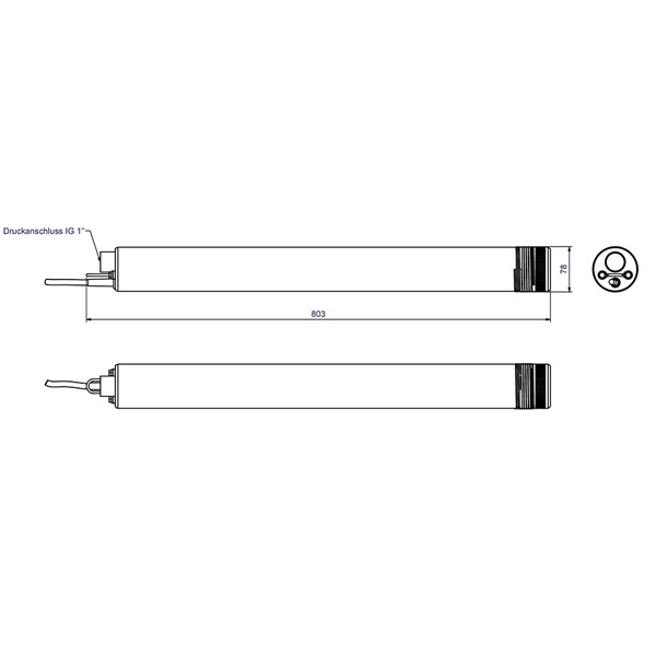 TM 31 Tiefbrunnenpumpe  3"