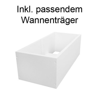 mit Wannenträger