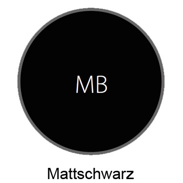 Mattschwarz