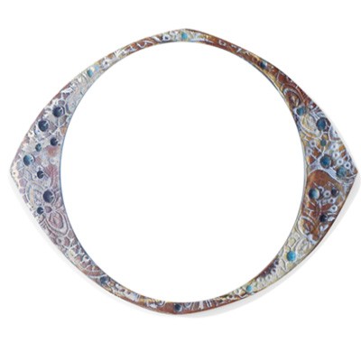 Naturrand florales Ornament