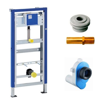 Vorwandelement Geberit inkl. Einbauset und Absaugsiphon