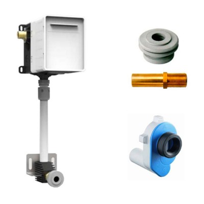 Rohbauset Sanit inkl. Einbauset und Absaugsiphon