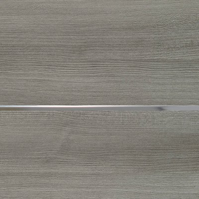 Graphit Struktur quer Nachbildung mit chromfarbener Einlage - F1422 Graphit Struktur quer Nachbildung mit chromfarbener Einlage - F1422