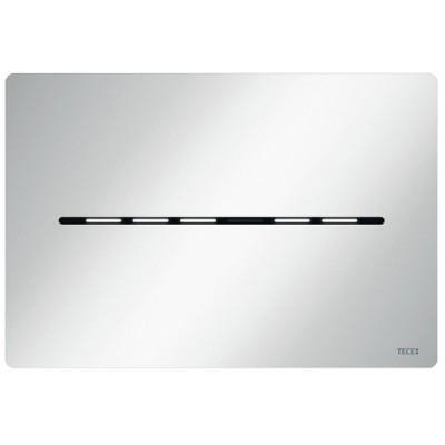 TECEsolid elektronische Betätigungsplatte, batteriebetrieben, weiß glänzend