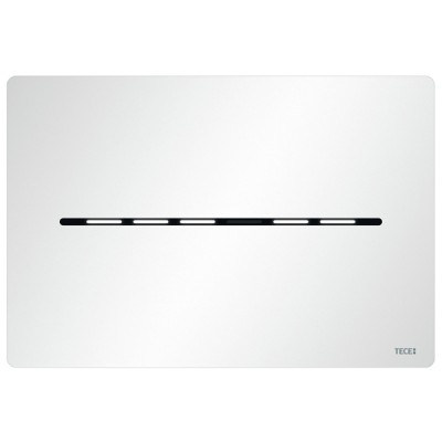 TECEsolid elektronische Betätigungsplatte, netzbetrieben, weiß matt