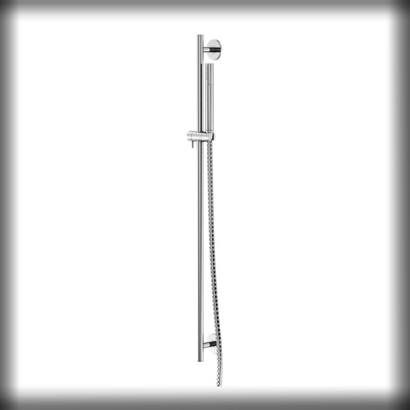  Steinberg Serie 100 Brausegarnitur mit Stabhandbrause und Kunststoffbrauseschlauch, chrom