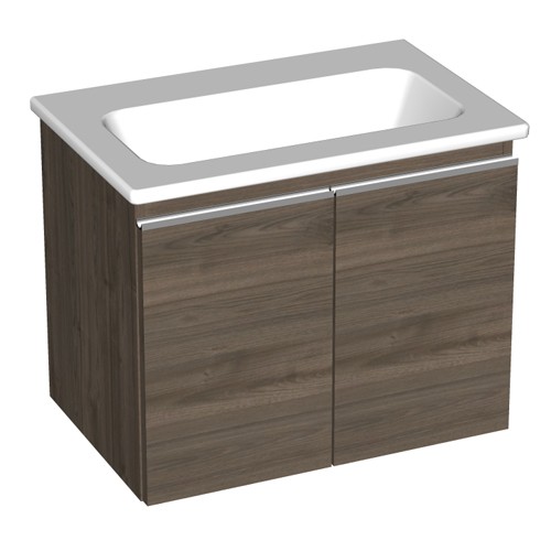Burgbad Bel Keramik-Waschtisch+Unterschrank 630 PG1  