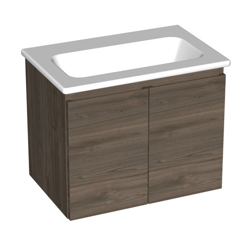 Burgbad Bel Keramik-Waschtisch+Unterschrank 630 PG2  