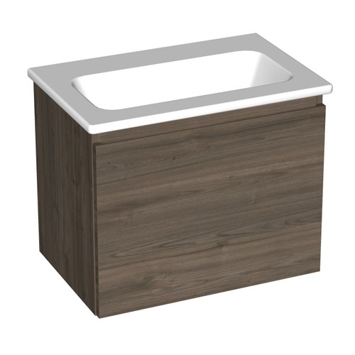 Burgbad Bel Keramik-Waschtisch+Unterschrank 630 PG2  