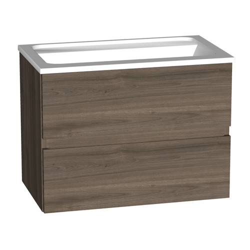 Burgbad Bel Mineralguss-Waschtisch+Unterschrank 610 PG2  