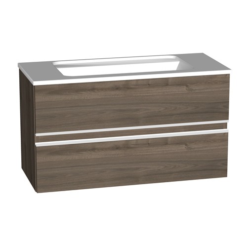 Burgbad Bel Mineralguss-Waschtisch+Unterschrank 810 PG1  