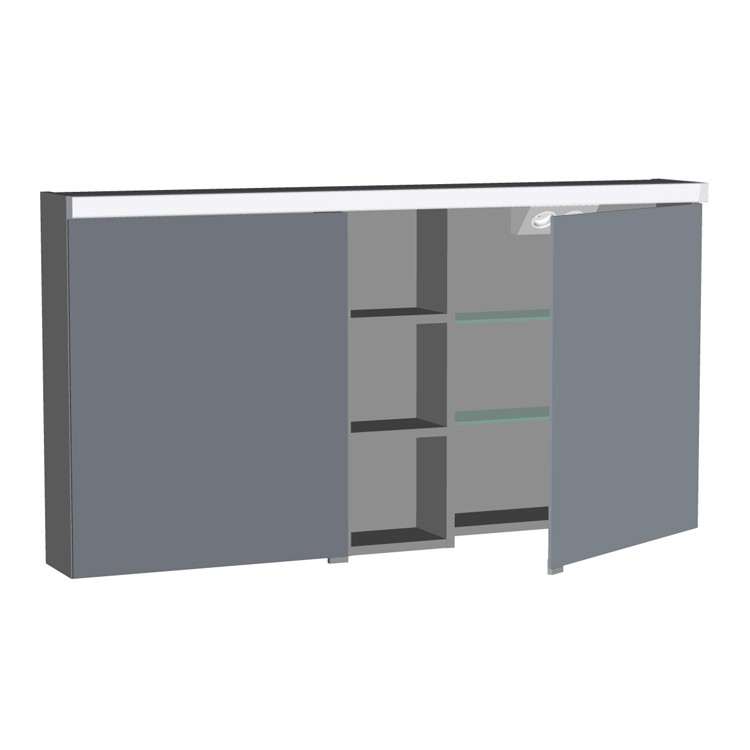 Burgbad Orell Spiegelschrank Mit Horiz Beleuchtung 1200 Pg3 Und
