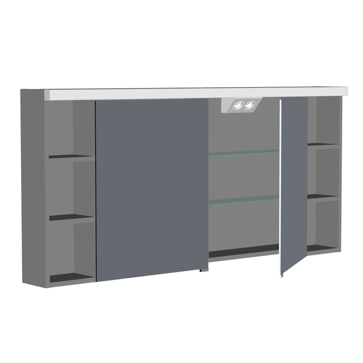 Burgbad Orell Spiegelschrank Mit Horiz Beleuchtung 1400 Pg3 Und