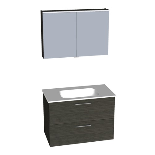 Burgbad Teno - for me Set 5.1 Spiegelschrank 930  