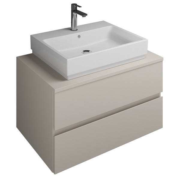 Burgbad Cube Waschtischunterschrank passend zu Grohe Cube (WWGP080)PG2