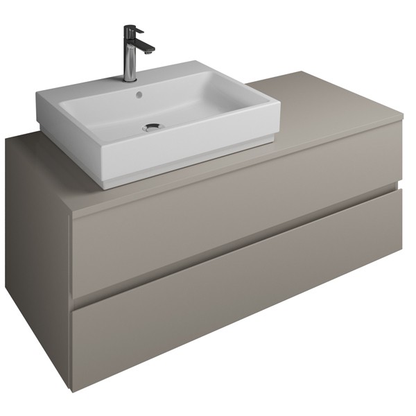 Burgbad Cube Waschtischunterschrank passend zu Grohe Cube(WWGP121)PG3