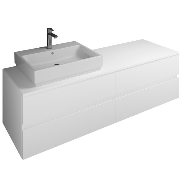 Burgbad Cube Waschtischunterschrank passend zu Grohe Cube(WWGU160)PG2