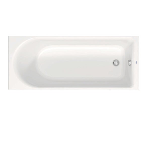 DU Badewanne D-Neo 1700x700mm, weiß, Einbauversion, 1 Rückenschräge