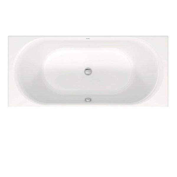 DU Badewanne D-Neo 1800x800mm, weiß, Einbauversion, 2 Rückenschrägen