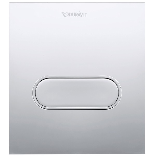 DU Betätigungsplatte A1, für Urinal 130x150mm, Kunststoff, Chrom Hochglanz