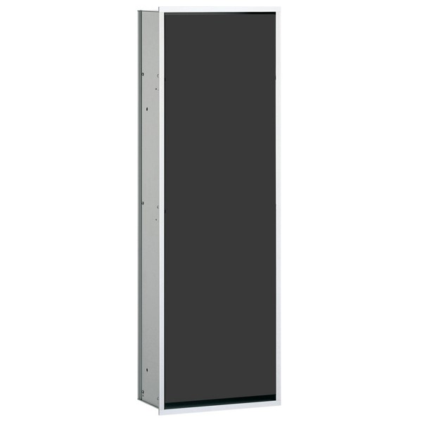 emco asis Schrank-Modul (300) UP, 964mm, o.EB-Rahmen, alu/schwarz