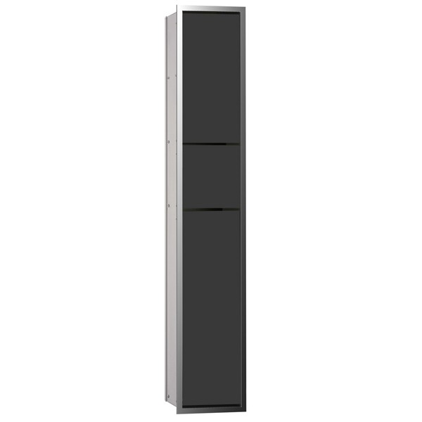 emco asis WC-Modul (150) WC-PH,BÜGA UP, 964mm, o.EB-Rahmen, chrom/schwarz