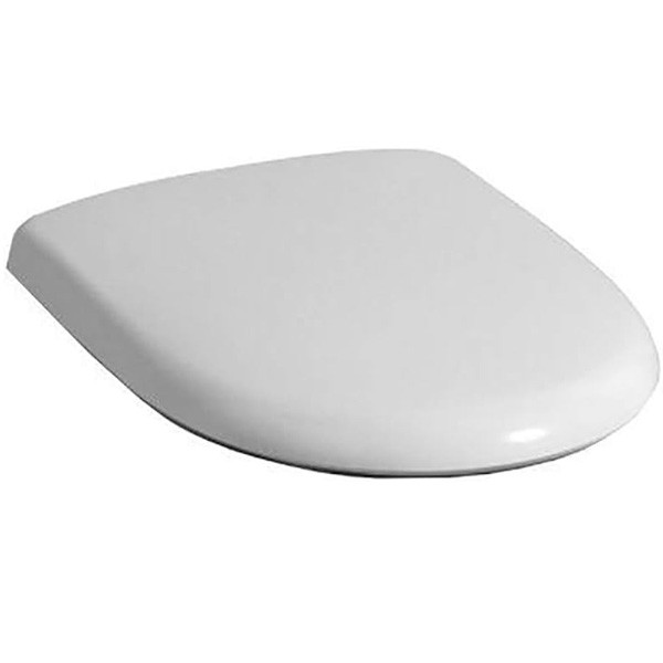 Geberit 4U WC-Sitz, weiß Scharniere verchromt mit Absenkautomatik