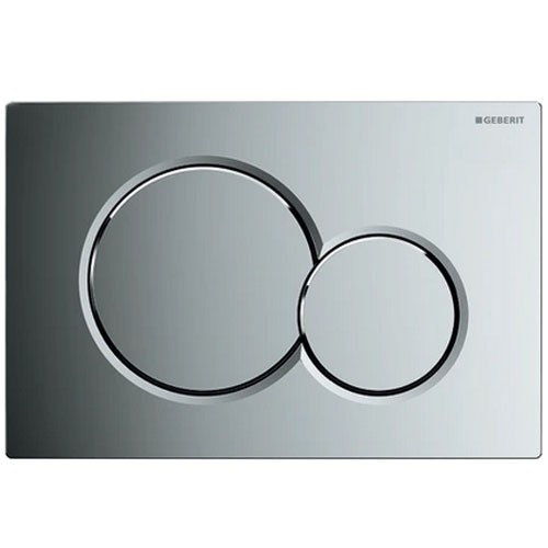 Geberit Betätigungsplatte Sigma01, für 2-Mengen-Spülung, glanzverchromt