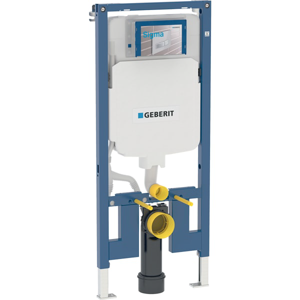 Geberit Duofix WC-Element mit Sigma UP720 Einbau-Spülkasten 8 cm /111796001