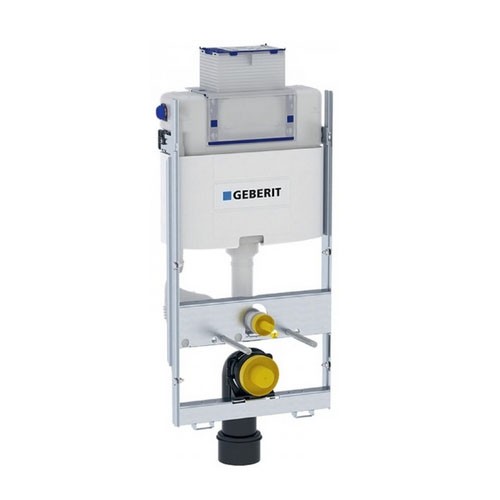 Geberit GIS Element für Wand-WC 100cm mit Omega Unterputz-Spülkästen 12cm Betätigung vorne/oben