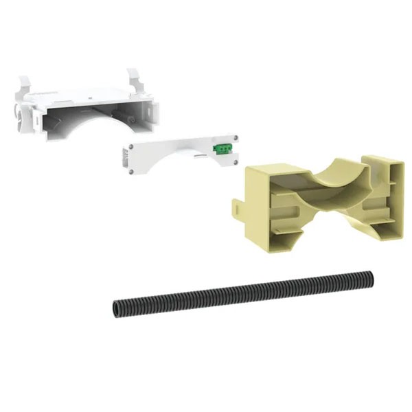 GE Set Power & Connect Box mit Zwischenboden mit Anschl.Kemme