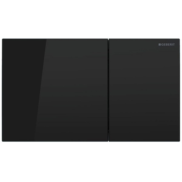 GE Sigma70 BetPl., für 2-Mengen-Spülung Glas schwarz