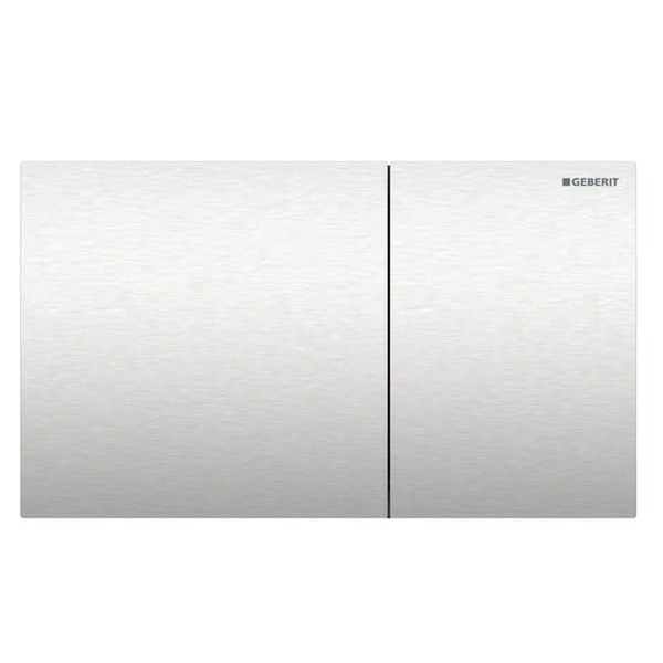 Geberit Sigma70 BetPl., für 2-Mengen-Spülung Edelstahl