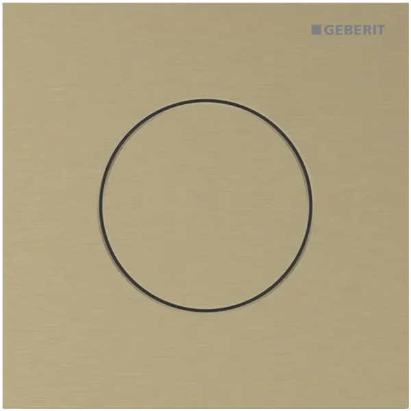 Geberit Typ 40 UR-Strg. mit pneum. Sp-Ausl. Round, messingfarben gebü./Etc