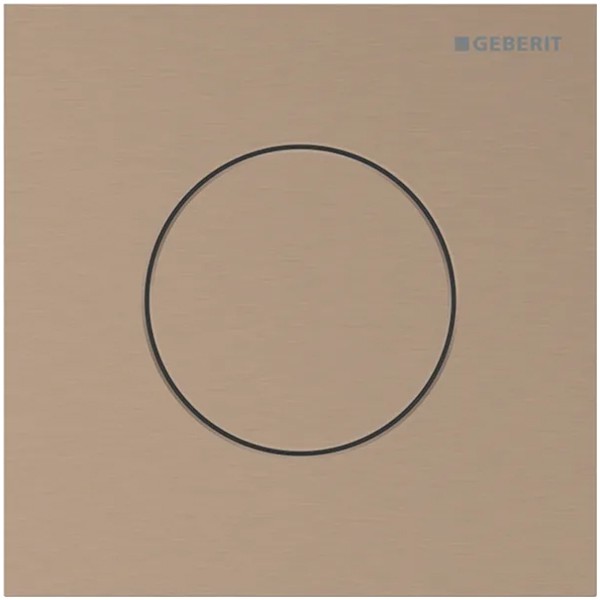 Geberit Typ 40 UR-Strg. mit pneum. Sp-Ausl. Round, rotgold gebü./Etc