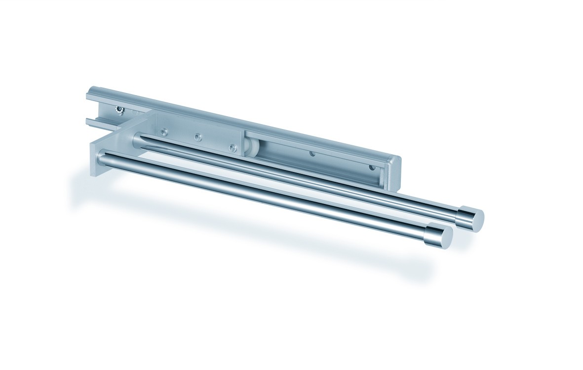 Handtuchhalter 2tlg. MC Gesamtlänge L= 375 mm