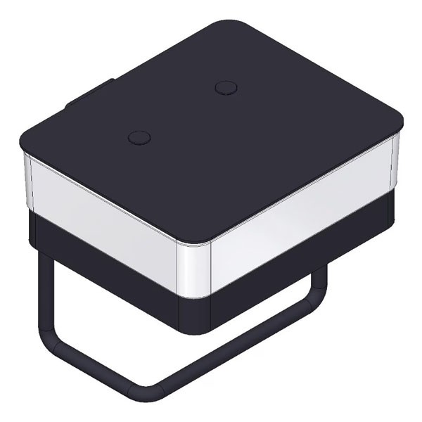 Giese WC Duo Wandmodell schwarz matt