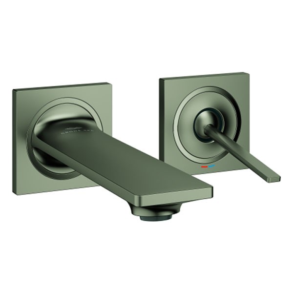 GROHE 2-L-WT-Wandbatterie Allure 19309_2 FMS für 23429 Ausl. 154mm satin graphite