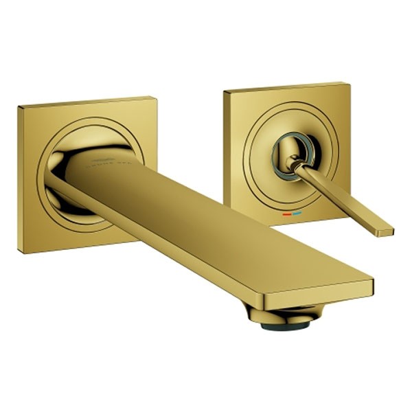 GROHE 2-L-WT-Wandbatterie Allure 19386_2 FMS Ausl. 212mm cool sunrise